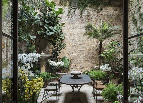Courtyards are charming little spaces that feel very intimate. Trending on Gardenista: April Showers - Remodelista ...