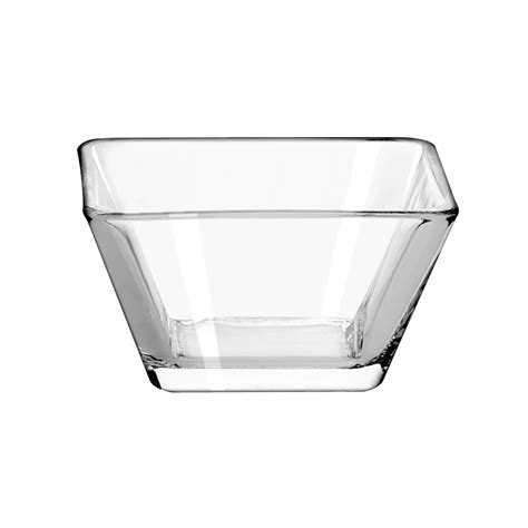 Libbey 1796053 Bowl 9 Square Glass Tempo 4 Per Case