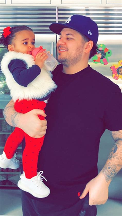 rob kardashian shares rare pics of daughter dream and we are like swoon the hollywood gossip