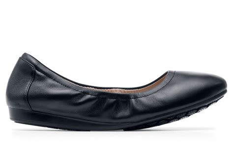 Cole Haan Eila Ballet Flat Womens Black Slip Resistant Shoes Shoes