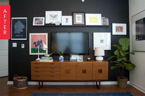 An accent wall (or feature wall) is an interior wall whose design differs from that of the other walls in the room. Before & After: A Long Desired Dramatic Accent Wall in ...