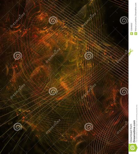 Abstract Fractal Intricate Fancy Visual Ray Energy