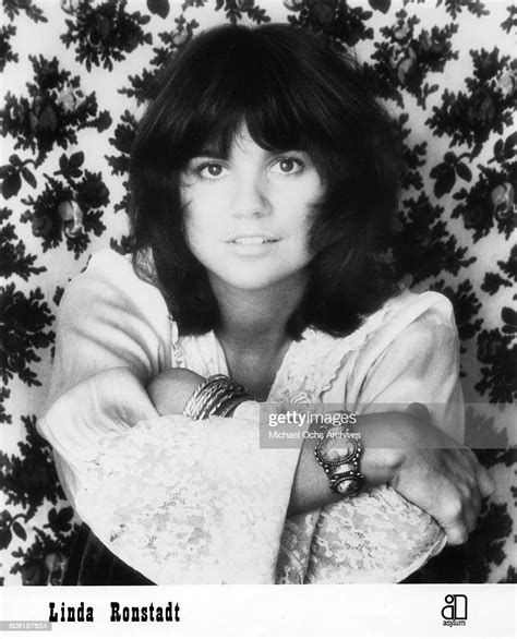 Singer Linda Rondstadt Poses For A Portrait For The Cover Of The