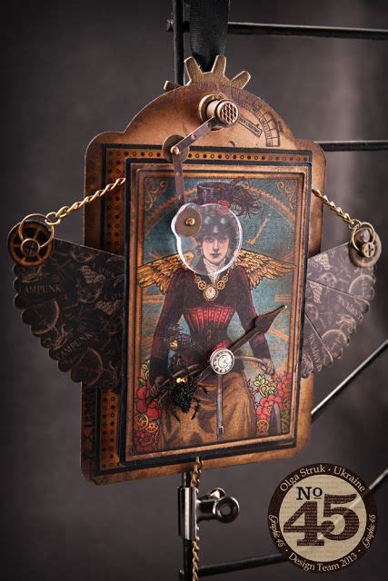 Механический тег Steampunk Spells Tag Steampunk Crafts Steampunk Art