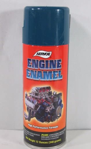 Aervoe 561 Engine Enamel Paint Chevrolet Blue 12oz Can Case Of Six Cans