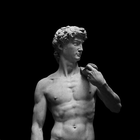 David Print Michelangelo Sculpture Italian Statue Poster Etsy