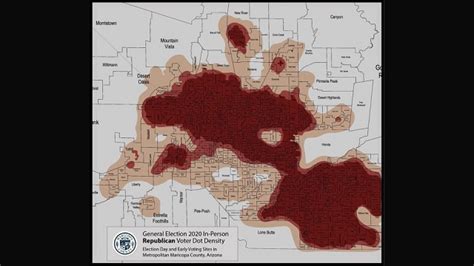 Maricopa County Tabulation Election Center Had ‘heat Map Showing