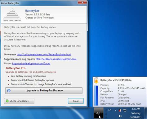 Batterybar Latest Version Get Best Windows Software
