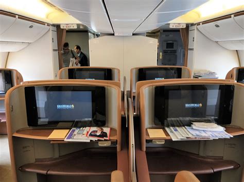 Singapore Airlines First Class B777 300 From Jakarta To Singapore My