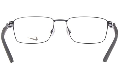 nike 8140 eyeglasses men s full rim rectangle shape