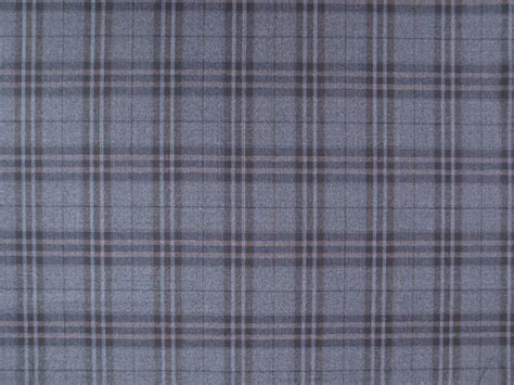 Extra Fine Wool Plaid Suiting In Blue Bandj Fabrics