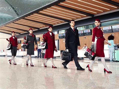 Turkish Airlines D Voile De Nouveaux Uniformes Pour Ses Pnc Photos