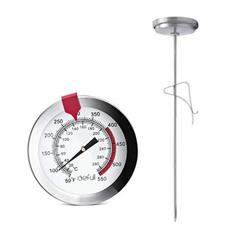 Defull 9 Deep Fry Thermometer With Clip Instant Read Dial Thermometer