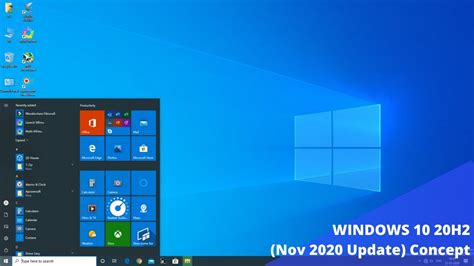 Windows 10 20h2 Nov 2020 Update Concept Features Download Install