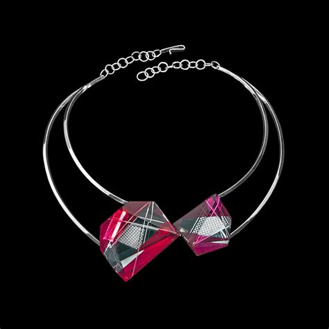 Pavel Novak Glass Jewelry Jewellery Wearable Art Glass Art
