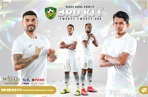 Football Teams Shirt And Kits Fan Kedah Darul Aman Fc 2021 Third Kits