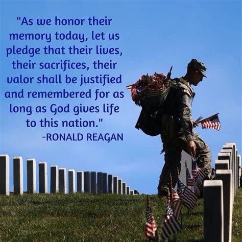 Americana Plus Memorial Day Quotes Ronald Reagan Memorial Day