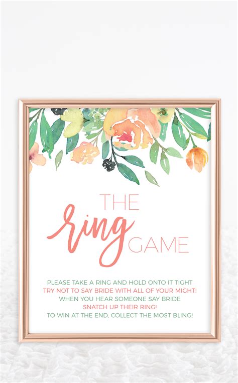 A Fun Bridal Shower Game Your Guests Will Love To Play Display This