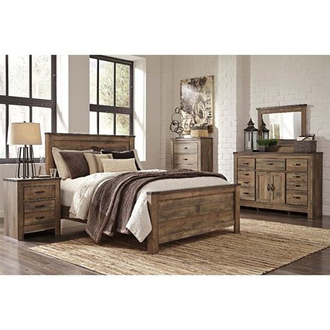 If you love nature or are a fan of cozy cabin styles to rustic styles are versatile. Rustic Casual Contemporary 6 Piece Queen Bedroom Set ...
