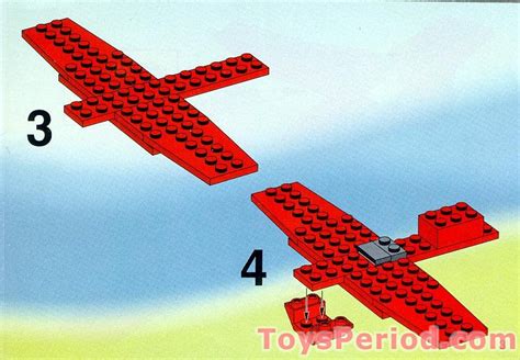 Lego 6615 Eagle Stunt Flyer Set Parts Inventory And Instructions Lego