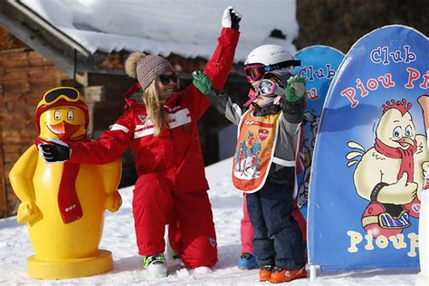 Club Piou Piou Cours Collectifs De Ski Enfants Praz De Lys Sommand