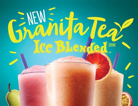 The Coffee Bean And Tea Leaf® Releases Granita Tea Ice Blended Drinks For