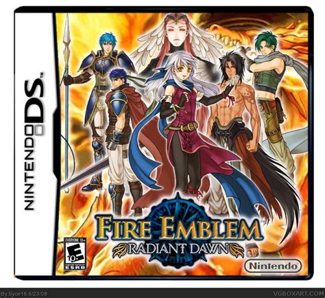 Fire Emblem Radiant Dawn Nintendo Ds Box Art Cover By Syce16