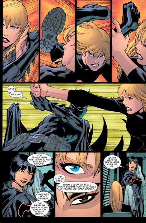 Black Bat Training Black Canary Comic Book Superheroes Batman Funny