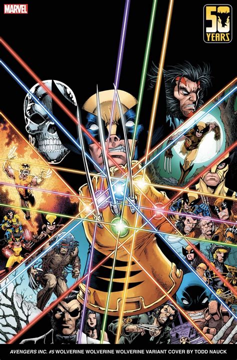 Marvel Comics Celebrates 50 Years Of Wolverine With Collection Of Variant Covers — Geektyrant