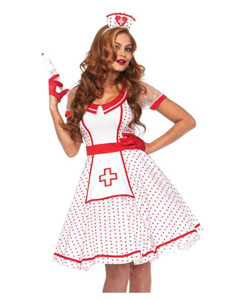 Sexy Vintage Nurse Ladies Costume Horror
