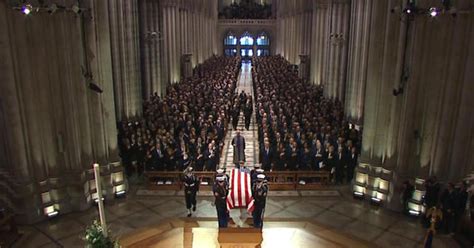 Funeral Of Former President George H W Bush Cbs News