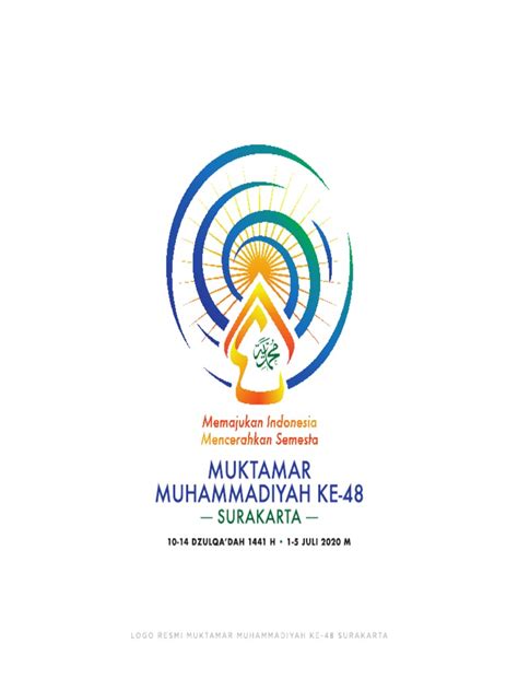 Logo Muktamar Muhammadiyah 48 Pdf Pdf