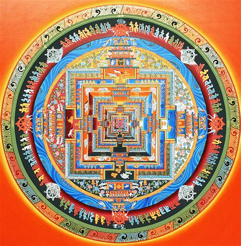 The Sacred Symbolism Of The Kalachakra Mandala Mandala