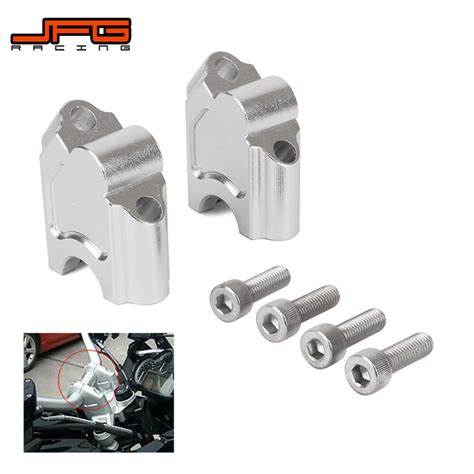 Motorcycle Aluminum Handlebar Extension Riser Mount Lifting Clamp For