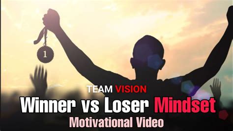 Difference Between Winners And Losers Winner Vs Loser Mentality Youtube