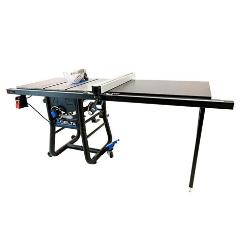Delta 10in Contractor Table Saw With 52in Rip Capacity And Extension
