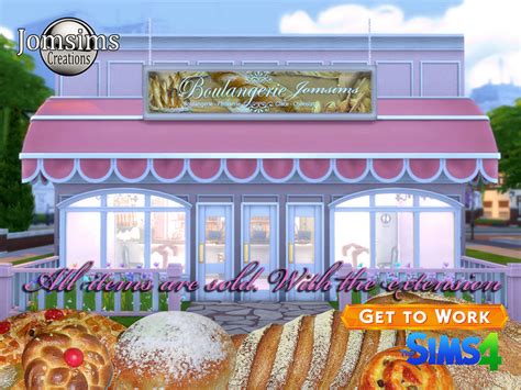 Jomsims The Bakery 2015 Sims 4