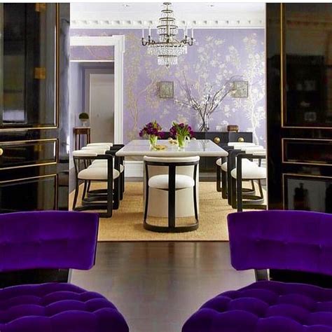🍇purple Reigns 👑 Supreme In These Rooms Designed By Mary Mcgee