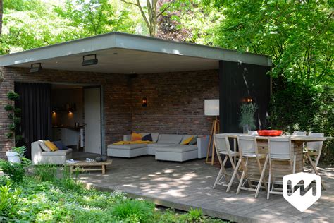 Modern Garden Pavilion In The Woods Van Mierlo Tuinen