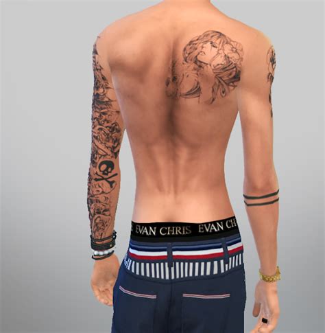 Sims 4 Ccs The Best Tattoos By Cooper322