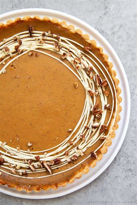 Easy Pumpkin Tart The Little Epicurean Recipe Pumpkin Tarts