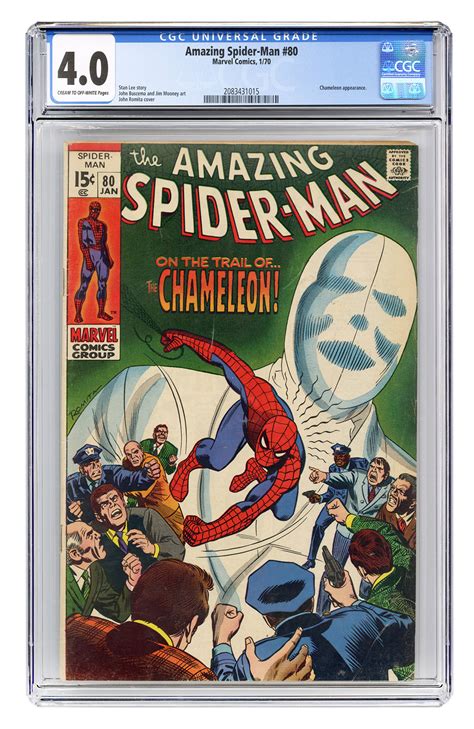 Lot Detail Amazing Spider Man 80 Marvel Comics 1970