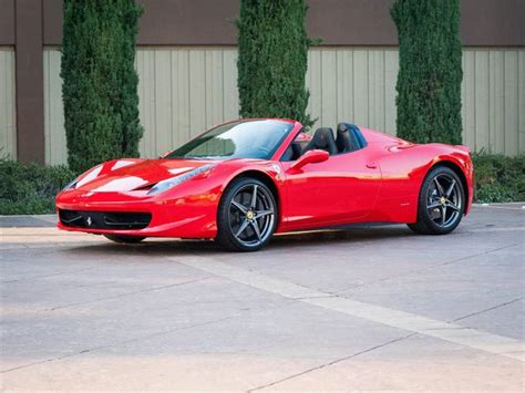 Dimensions, wheel and tyres, suspension, and performance. 2015 Ferrari 458 Spider For Sale | GC-27721 | GoCars