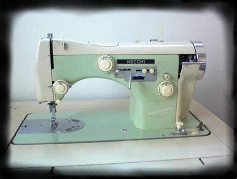 Necchi Supernova Bu In Mint Green Ghost In The Machine Sewing
