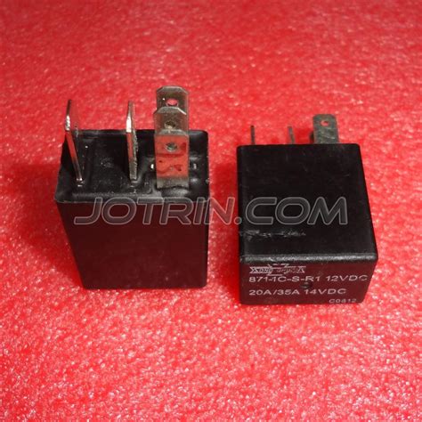 871 1c S R1 12vdc Song Chuan Relays Jotrin Electronics