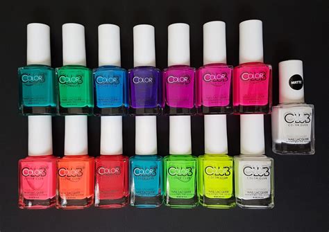 Color Club Neons And Bold Colors In 2020 Nail Polish Addict Color