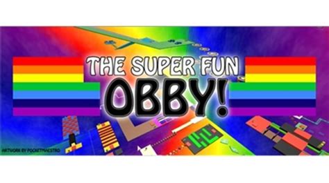 Super Mega Fun Rainbow Obby Mega Update Roblox
