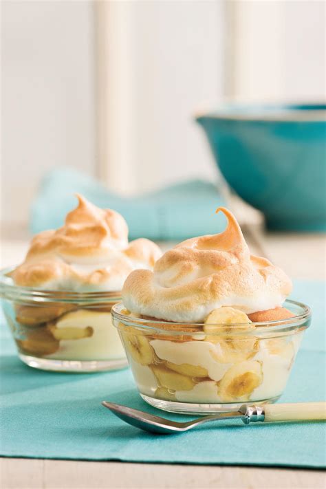 2 photos of healthy banana pudding. Healthy Desserts - Southern Living