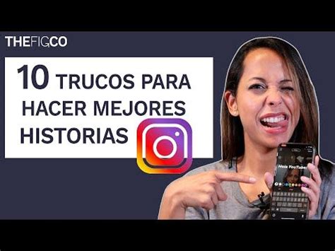 A Woman Holding Up A Cell Phone With The Caption 10 Trucos Para Hacer