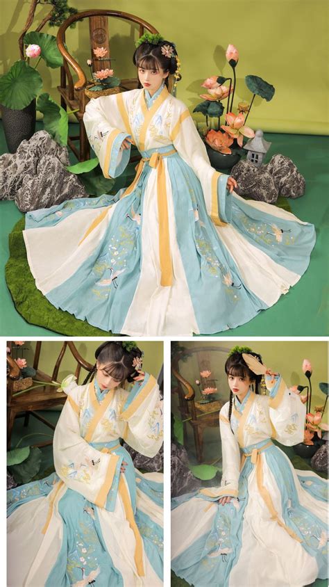 ancient chinese traditional elegant hanfu dress female fashion hanfu
